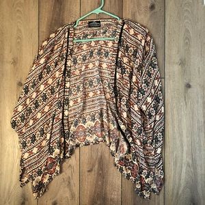 Angie size small kimono.